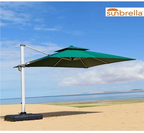 户外遮阳伞定制美国布Sunbrella太阳伞沙滩太阳伞