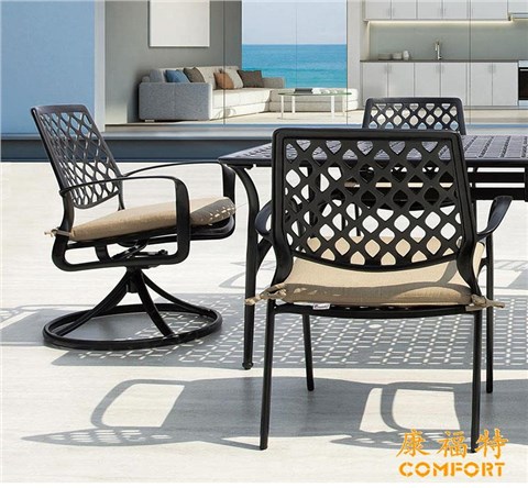 户外铸铝桌椅组合Hanamint